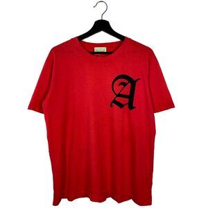 Aries Arise Old English graphic tee red mens size 2 / Medium